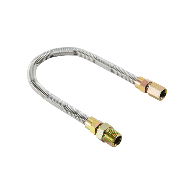 DN10 Stainless Steel Whistle Free Gas Connector